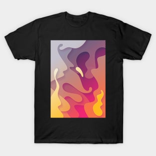 ether fluid | Psychedelic abstract T-Shirt